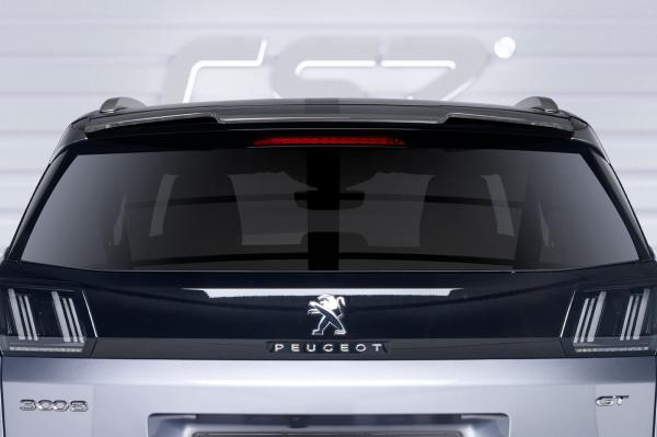 CSR Heckspoiler | Heckflügel mit ABE für Peugeot 3008 2. Gen HF933-L schwarz matt (Lackierung erforderlich)