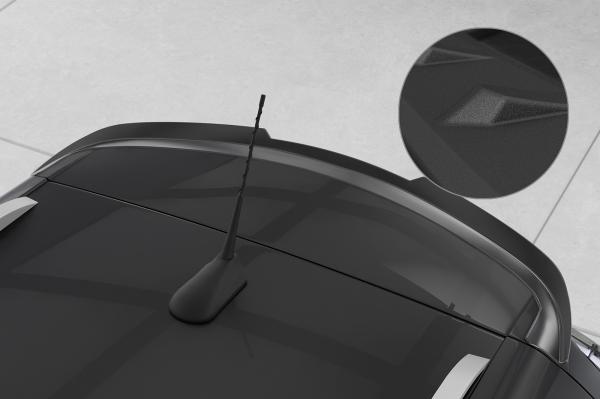 CSR Heckspoiler | Heckflügel mit ABE für Opel Crossland X / Crossland HF934-S Strukturiert schwarz matt (keine Lackierung erforderlich)