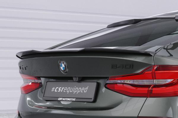 CSR Heckspoiler | Heckflügel mit ABE für BMW 6er G32 Gran Turismo HF935-C Carbon Look Hochglanz (keine Lackierung erforderlich)