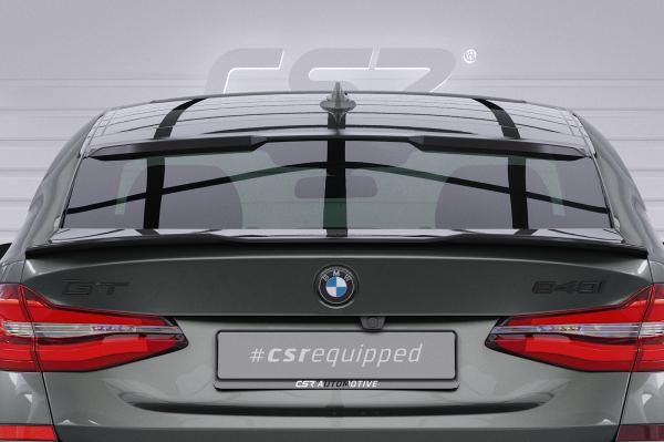 CSR Heckspoiler | Heckflügel mit ABE für BMW 6er G32 Gran Turismo HF935-C Carbon Look Hochglanz (keine Lackierung erforderlich)