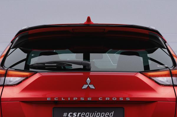 CSR Heckspoiler | Heckflügel mit ABE für Mitsubishi Eclipse Cross HF937-M Carbon Look matt strukturiert (keine Lackierung erforderlich)