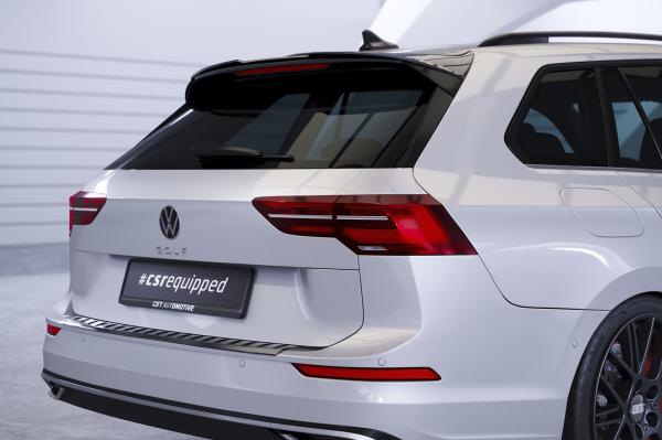 CSR Heckspoiler | Heckflügel mit ABE für VW Golf 8 (Typ CD) Variant HF942-M Carbon Look matt strukturiert (keine Lackierung erforderlich)