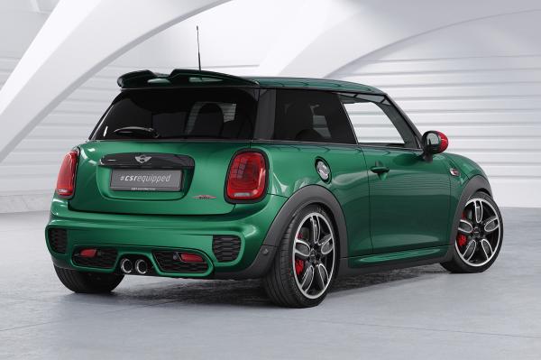 CSR Heckspoiler | Heckflügel mit ABE für Mini F55 / F56 JCW / JCW-Trim HF946-L schwarz matt (Lackierung erforderlich)