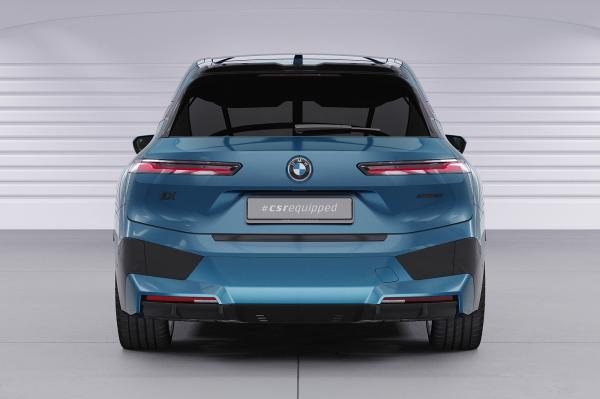 CSR Heckspoiler | Heckflügel mit ABE für BMW iX HF947-M Carbon Look matt strukturiert (keine Lackierung erforderlich)