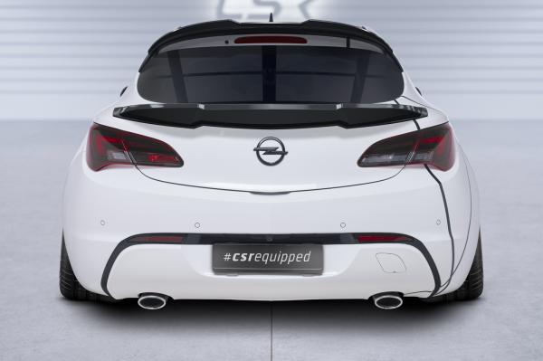 CSR Heckspoiler | Heckflügel mit ABE für Opel Astra J GTC HF951-G Glossy schwarz Hochglanz (keine Lackierung erforderlich)