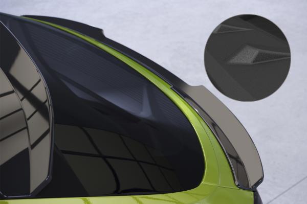 CSR Heckspoiler | Heckflügel mit ABE für VW Taigo (Typ CS) HF958-S Strukturiert schwarz matt (keine Lackierung erforderlich)