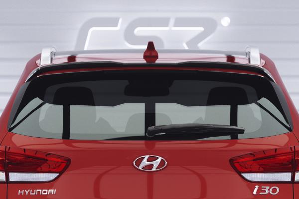 CSR Heckspoiler | Heckflügel mit ABE für Hyundai I30 (PD) Kombi / CW HF963-L schwarz matt (Lackierung erforderlich)