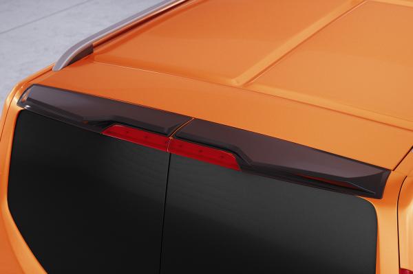 CSR Heckspoiler | Heckflügel mit ABE für Ford Transit MK7 Custom mit Hecktüren HF964-C Carbon Look glänzend (keine Lackierung erforderlich)