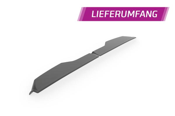 CSR Heckspoiler | Heckflügel mit ABE für Ford Transit MK7 Custom mit Hecktüren HF964-C Carbon Look glänzend (keine Lackierung erforderlich)