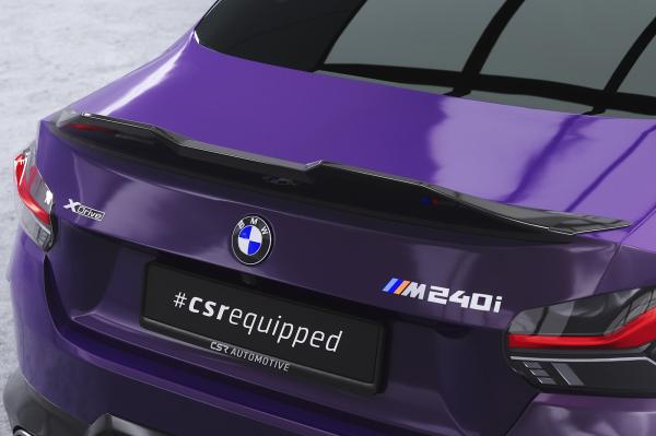 CSR Heckspoiler | Heckflügel mit ABE für BMW 2er G42 HF970-L schwarz matt (Lackierung erforderlich)