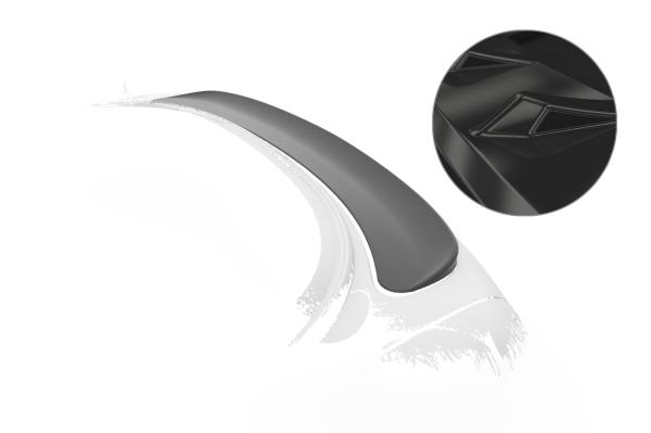 CSR Heckspoiler | Heckflügel mit ABE für Mini R58 Coupe HF971-G Glossy schwarz Hochglanz (keine Lackierung erforderlich)