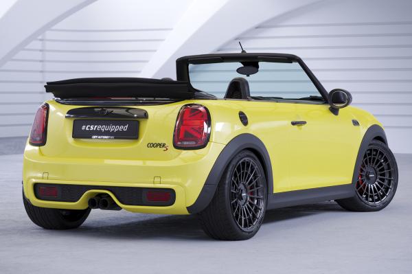 CSR Heckspoiler | Heckflügel mit ABE für Mini F57 HF976-L schwarz matt (Lackierung erforderlich)