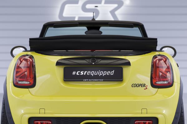 CSR Heckspoiler | Heckflügel mit ABE für Mini F57 HF976-L schwarz matt (Lackierung erforderlich)