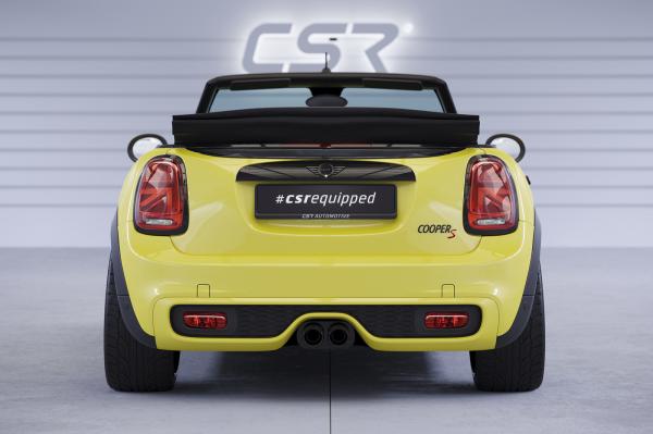 CSR Heckspoiler | Heckflügel mit ABE für Mini F57 HF976-L schwarz matt (Lackierung erforderlich)