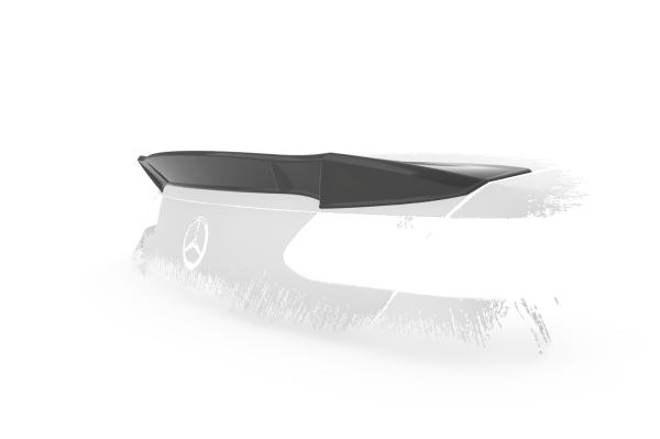 CSR Heckspoiler | Heckflügel mit ABE für Mercedes-Benz E-Klasse (A238) Cabrio HF977-S Strukturiert schwarz matt (keine Lackierung erforderlich)