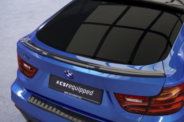 CSR Heckspoiler | Heckflügel mit ABE für BMW 3er F34 Gran Turismo (GT) HF979-L Lackierung erforderlich (schwarz matt)