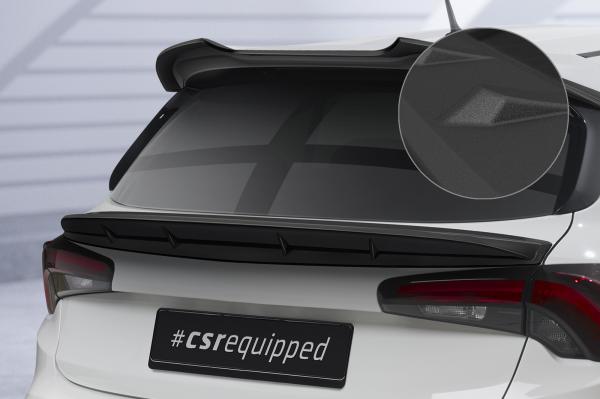 CSR Heckspoiler | Heckflügel mit ABE für Fiat Tipo (Typ 356) HF981-S schwarz matt strukturiert (keine Lackierung erforderlich)