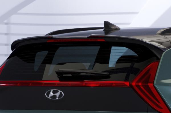 CSR Heckspoiler | Heckflügel mit ABE für Hyundai Bayon HF982-L schwarz matt (Lackierung erforderlich)