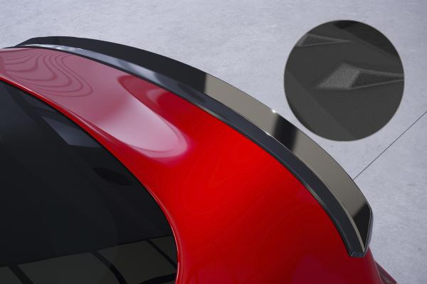 CSR Heckspoiler | Heckflügel mit ABE für Tesla Model 3 HF985-S Strukturiert schwarz matt (keine Lackierung erforderlich)
