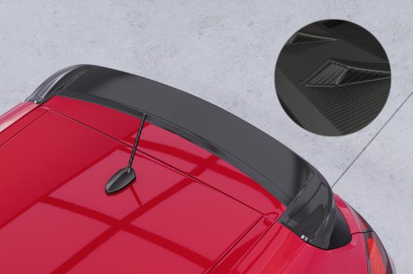 CSR Heckspoiler | Heckflügel mit ABE für Kia Ceed (JD) HF988-M Carbon Look matt strukturiert (keine Lackierung erforderlich)