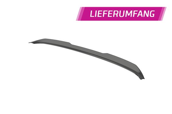 CSR Heckspoiler | Heckflügel mit ABE für BMW 5er G30 Limousine HF992-M Carbon Look matt strukturiert (keine Lackierung erforderlich)