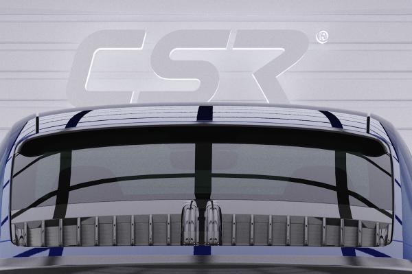 CSR Heckscheibenblend mit ABE für Porsche 911 / 992 HSB077-C Carbon Look Hochglanz (keine Lackierung erforderlich)
