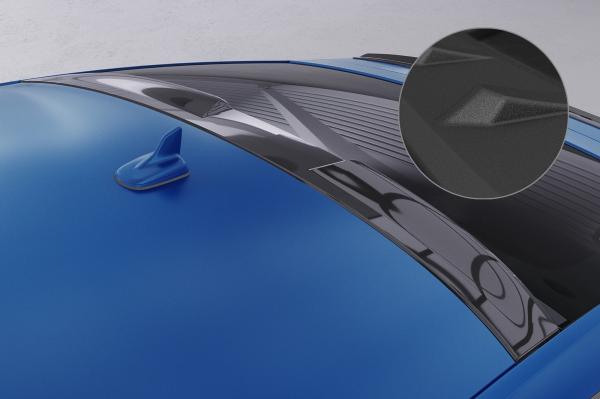 CSR Heckscheibenblend mit ABE für Audi A7 / S7 / RS7 C8 (4K) Sportback HSB083-S Strukturiert schwarz matt (keine Lackierung erforderlich)