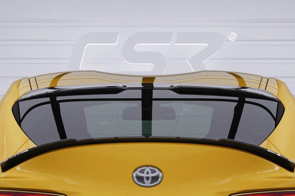 CSR Heckscheibenblend mit ABE für Toyota GR Supra (A90) HSB085-L schwarz matt (Lackierung erforderlich)