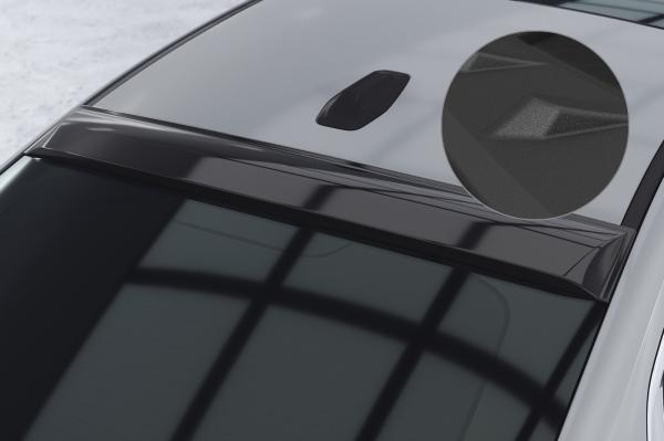 CSR Heckscheibenblend mit ABE für BMW 4er / i4 (G26) Gran Coupe HSB088-S schwarz matt strukturiert (keine Lackierung erforderlich)