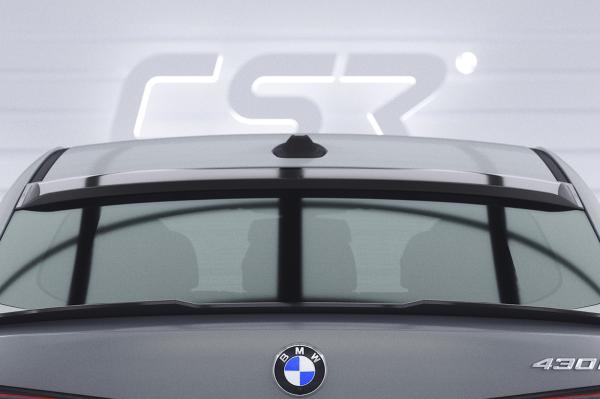 CSR Heckscheibenblend mit ABE für BMW 4er / i4 (G26) Gran Coupe HSB088-G Glossy schwarz Hochglanz (keine Lackierung erforderlich)