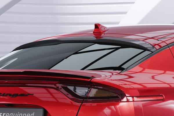 CSR Heckscheibenblend mit ABE für Kia Stinger GT HSB089-C Carbon Look Hochglanz (keine Lackierung erforderlich)