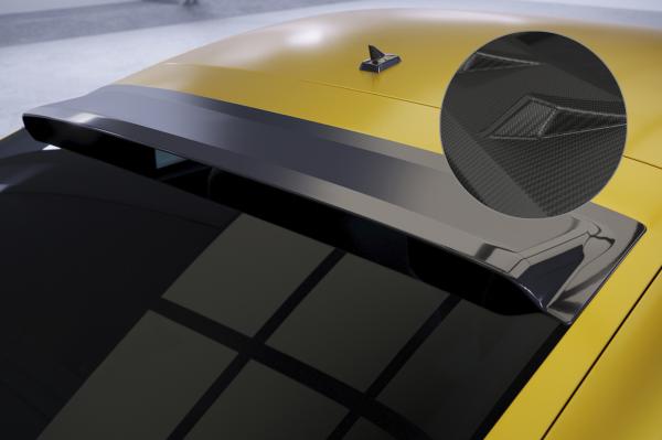 CSR Heckscheibenblend mit ABE für Audi TT / TTS / TT RS (8J) Coupe HSB090-M Carbon Look matt strukturiert (keine Lackierung erforderlich)