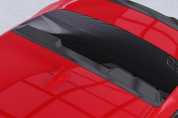 CSR Heckscheibenblend mit ABE für BMW 2er F44 Gran Coupe HSB096-L schwarz matt (Lackierung erforderlich)