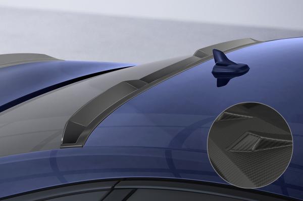 CSR Heckscheibenblende mit ABE für Audi A8 D5 (Typ 4N - F8) HSB106-M Carbon Look matt strukturiert (keine Lackierung erforderlich)