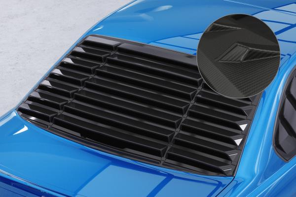CSR Heckscheibenblend mit ABE für BMW 3er E36 Coupe HSB111-M Carbon Look matt strukturiert (keine Lackierung erforderlich)