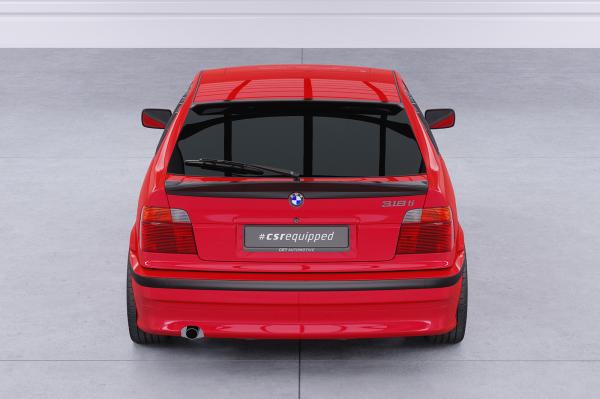 CSR Heckscheibenblend mit ABE für BMW 3er E36 Compact HSB112-L schwarz matt (Lackierung erforderlich)