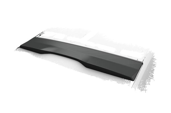 CSR Heckscheibenblend mit ABE für Polestar 2 HSB117-L schwarz matt (Lackierung erforderlich)