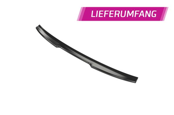 CSR Heckscheibenblend mit ABE für BMW 3er F30 / M3 F80 Limousine HSB125-L Lackierung erforderlich (schwarz matt)