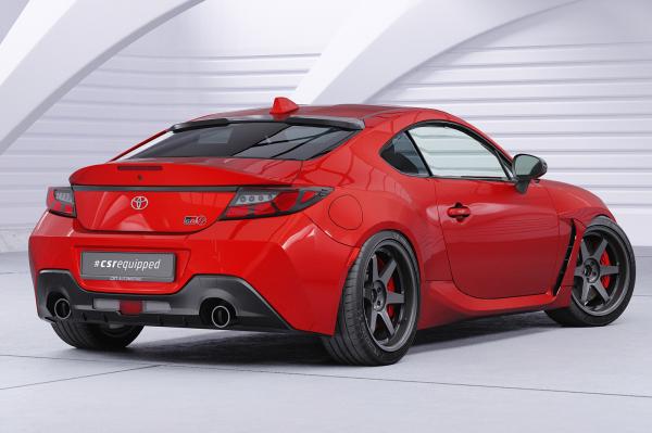 CSR Heckscheibenblend mit ABE für Subaru BRZ (2. Gen)/ Toyota GR86 (ZN8) HSB132-L Lackierung erforderlich (schwarz matt)