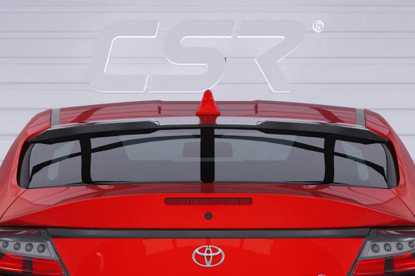CSR Heckscheibenblend mit ABE für Subaru BRZ (2. Gen)/ Toyota GR86 (ZN8) HSB132-M Carbon Look matt strukturiert (keine Lackierung erforderlich)