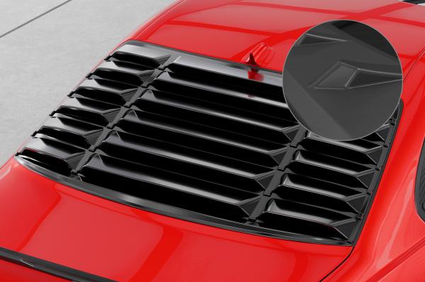 CSR Heckscheibenblende für BMW 3er E46 Coupe HSB137-L Lackierung erforderlich (schwarz matt)