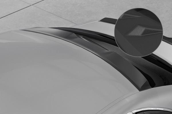 CSR Heckscheibenblend mit ABE für Audi A4 B7 (Typ 8E) HSB140-S Strukturiert schwarz matt (keine Lackierung erforderlich)