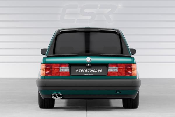 CSR Heckscheibenblende für BMW 3er E30 Coupe HSB142-L schwarz matt (Lackierung erforderlich)