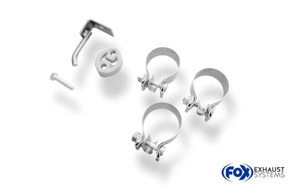 Fox Halbanlage ab Kat für Hummer H2 ab 2008 – Ausgang rechts/links – 2x90 mm (Typ 17)