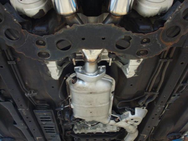 Fox Vorschalldämpfer für Infiniti FX30d (ab 2010) – Edelstahl, Rohr 55 mm, EG-Gutachten