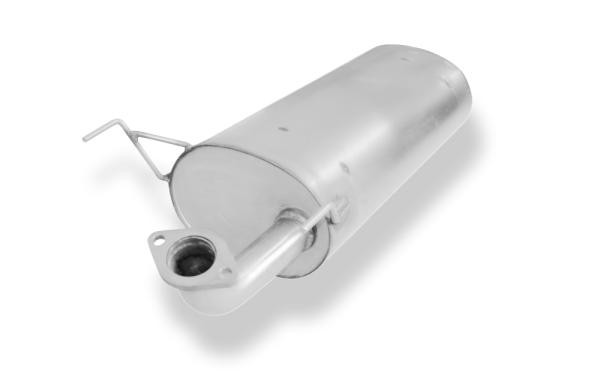 Fox Mittelschalldämpfer für Kia Sorento JC – Edelstahl, Rohr 60/55 mm, EG-Gutachten