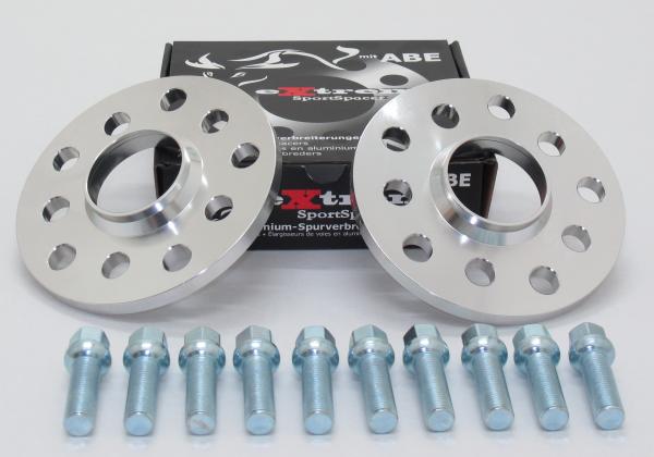 Novus NJT Alu Spurverbreiterung 40 mm pro Achse (20 mm je Seite) inkl. Radschrauben – VW Amarok 4Motion (2H/2HS), mit ABE
