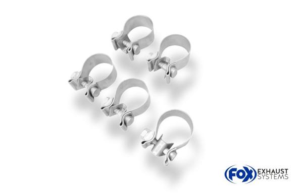Fox Endschalldämpfer für Lada Niva 4x4 – Ausgang rechts/links – 1x45 mm (Typ 10)