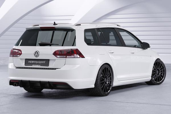 CSR Ladekantenschutz für VW Golf 7 Variant LKS005-G Glossy schwarz glänzend (keine Lackierung erforderlich)