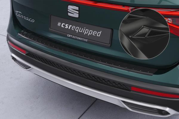 CSR Ladekantenschutz für Seat Tarraco LKS009-G Glossy schwarz glänzend (keine Lackierung erforderlich)